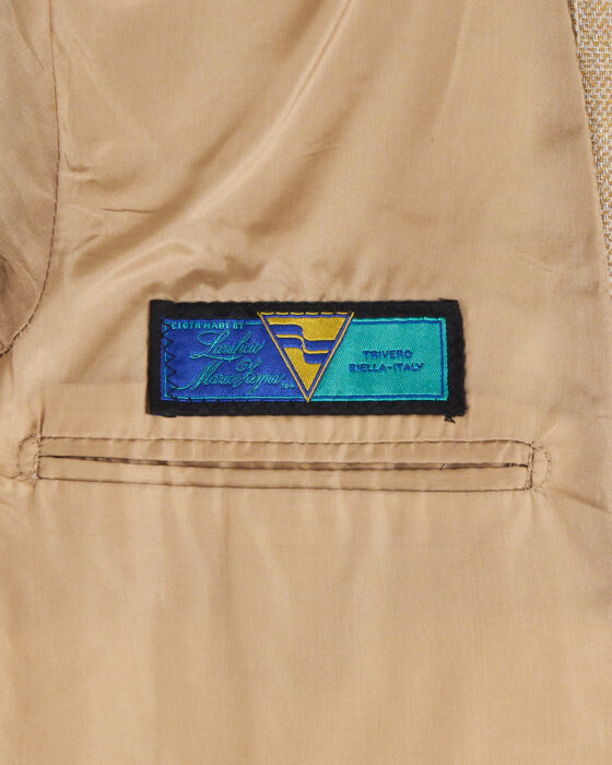 Пиджак из льна и шерсти — фото 6