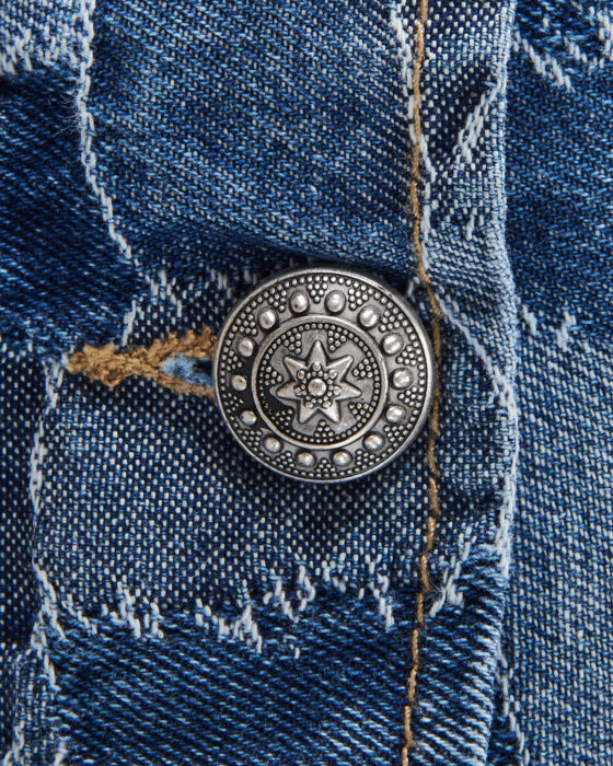 Джинсовая рубашка — фото 5