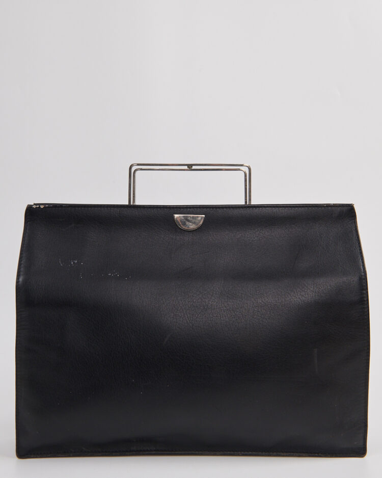 Портфель с металлической рамкой