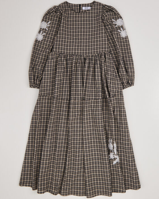 Платье в клетку