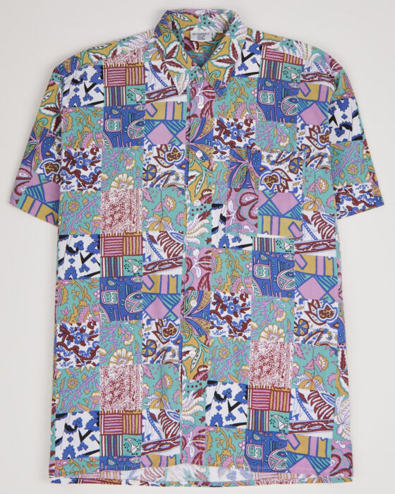 Рубашка с геометрическим принтом