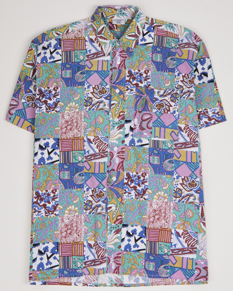 Рубашка с геометрическим принтом