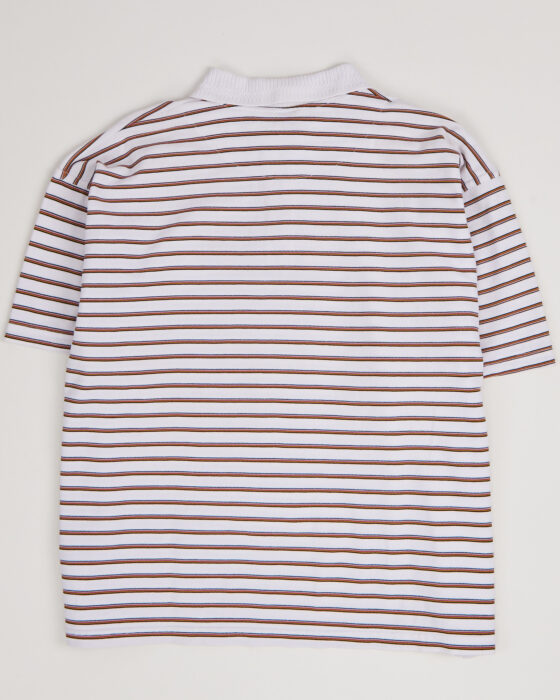 Поло adidas в тонкую полоску Adidas — фото 4