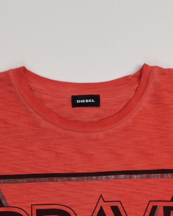 Футболка хлопковая Diesel Diesel — фото 4