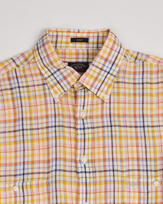 Рубашка льняная Paul & Shark Paul & Shark — фото 3