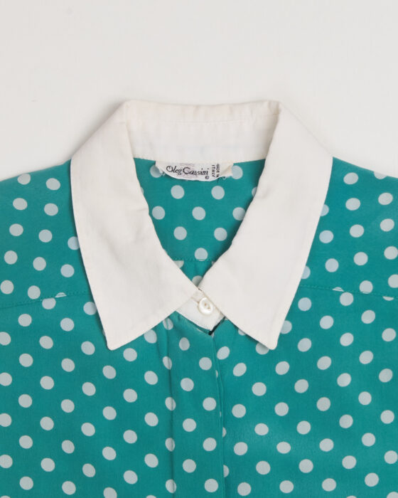 Блузка шелковая Oleg Cassini Made in Italy Oleg Cassini — фото 3