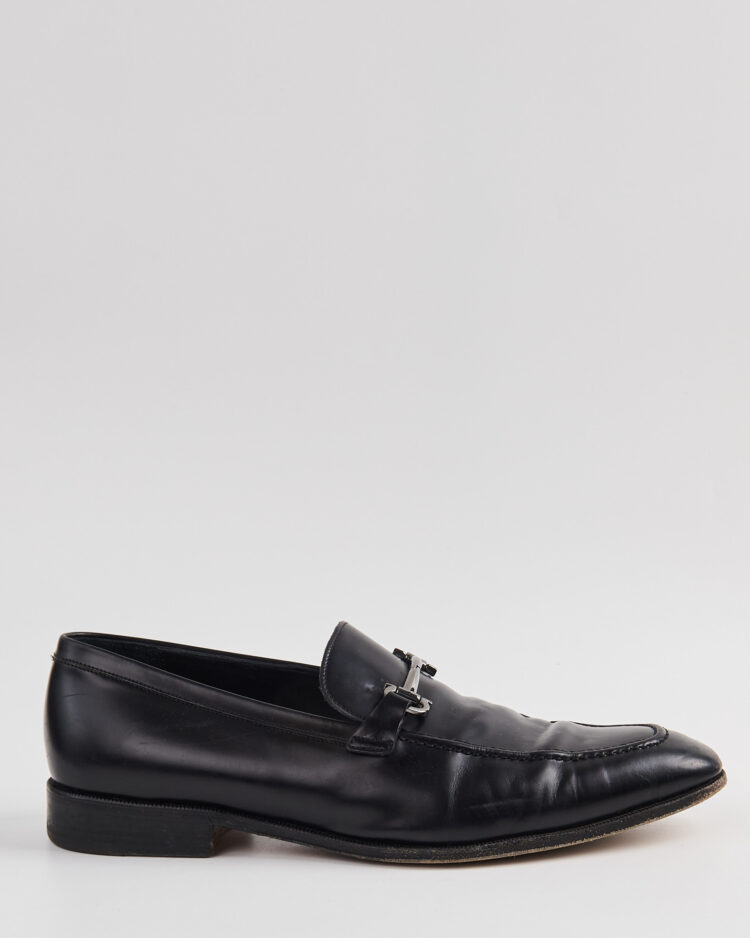 Лоферы кожаные Salvatore Ferragamo Made in Italy