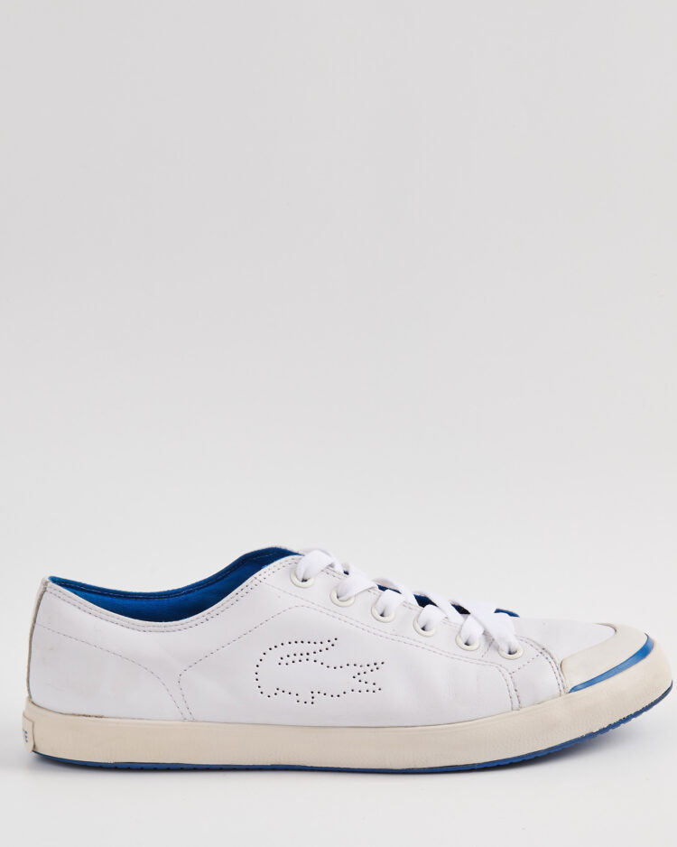 Кожаные кеды Lacoste