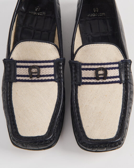 Лоферы кожаные Aigner Made in Italy Aigner — фото 3