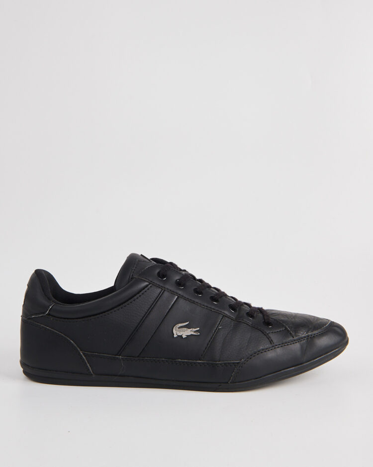 Кожаные кеды Lacoste