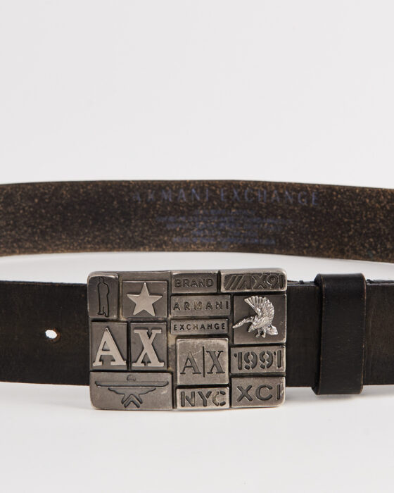 Кожаный ремень Armani Exchange Armani Exchange — фото 2