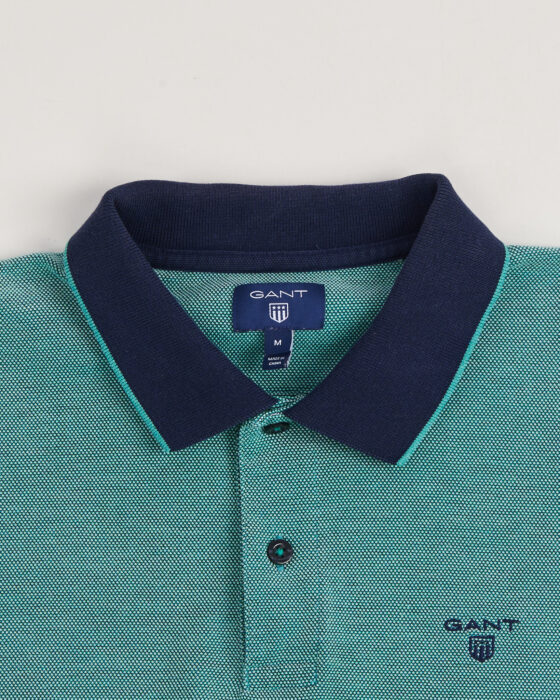 Поло хлопковое Gant Gant — фото 4