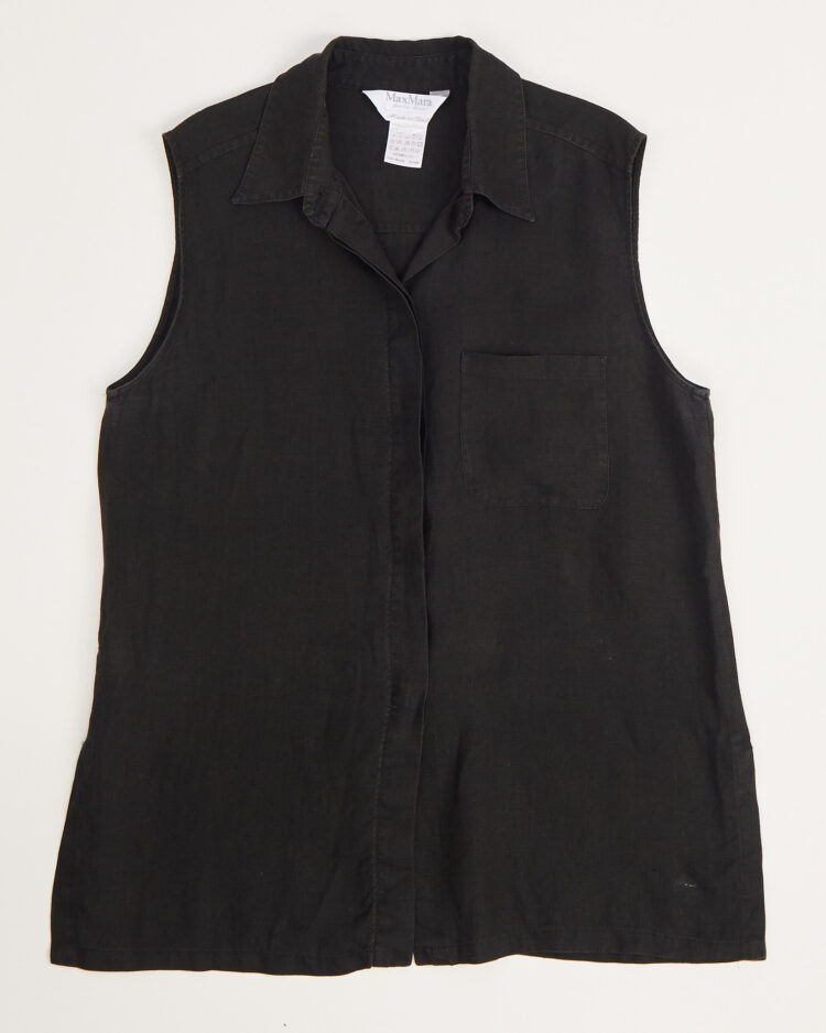 Льняная блуза Max Mara