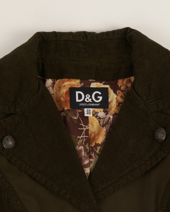 Жакет из хлопка  D&G Dolce & Gabbana — фото 3